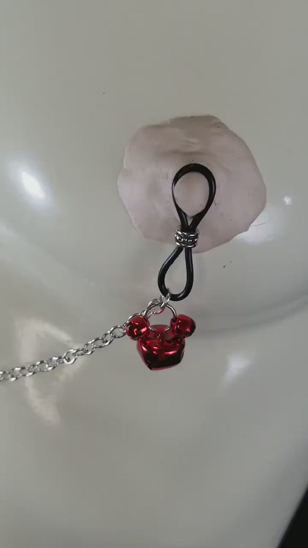 Chained Cherry Triple Bell Nipple Nooses