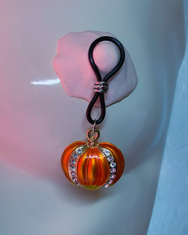 Blinged Pumpkins Nipple Nooses - Gear For The Bold