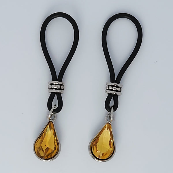 Canary Tear Drop Nipple Nooses - Gear For The Bold