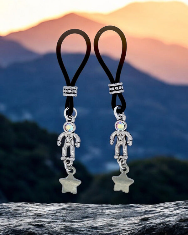 Astronaut Sparkle Nipple Nooses | Gear For The Bold