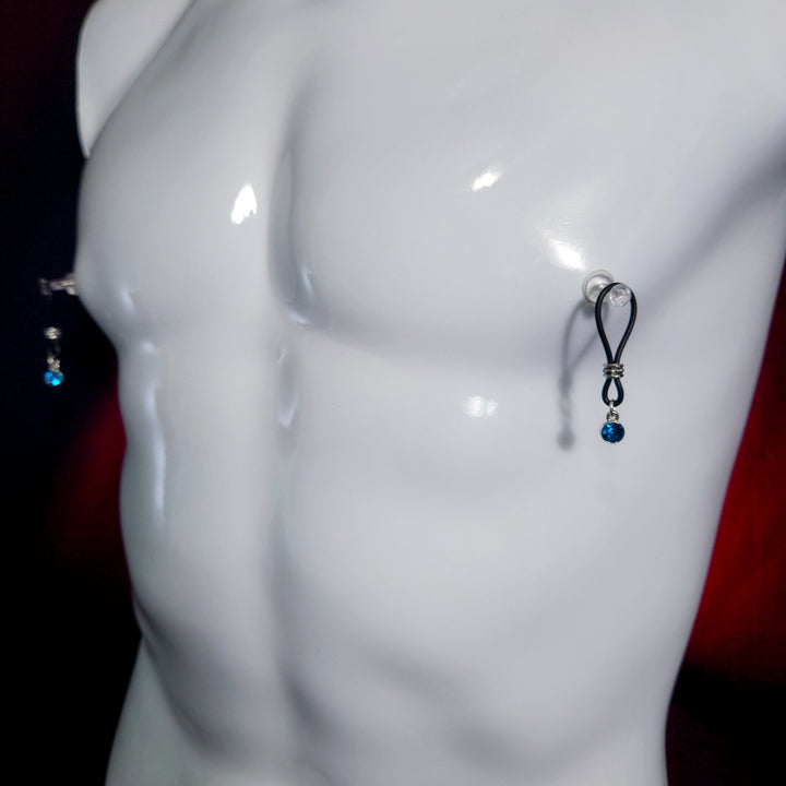 Blazing Blue Nipple Nooses | Gear For The Bold