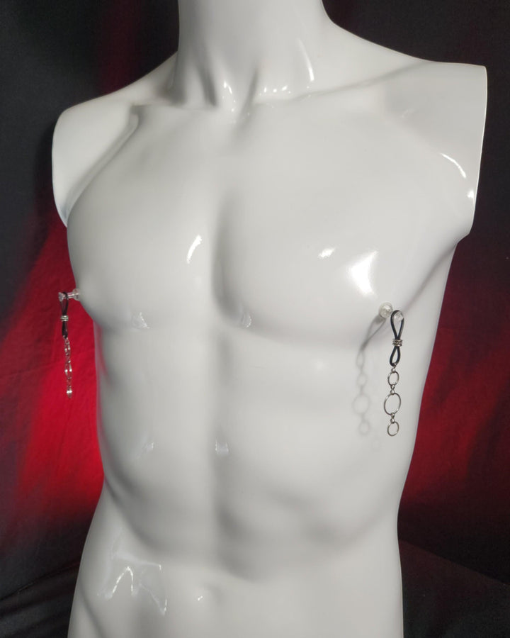 Cascading Rings Nipple Nooses | Gear For The Bold