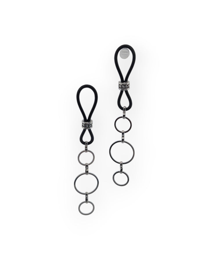 Cascading Rings Nipple Nooses | Gear For The Bold