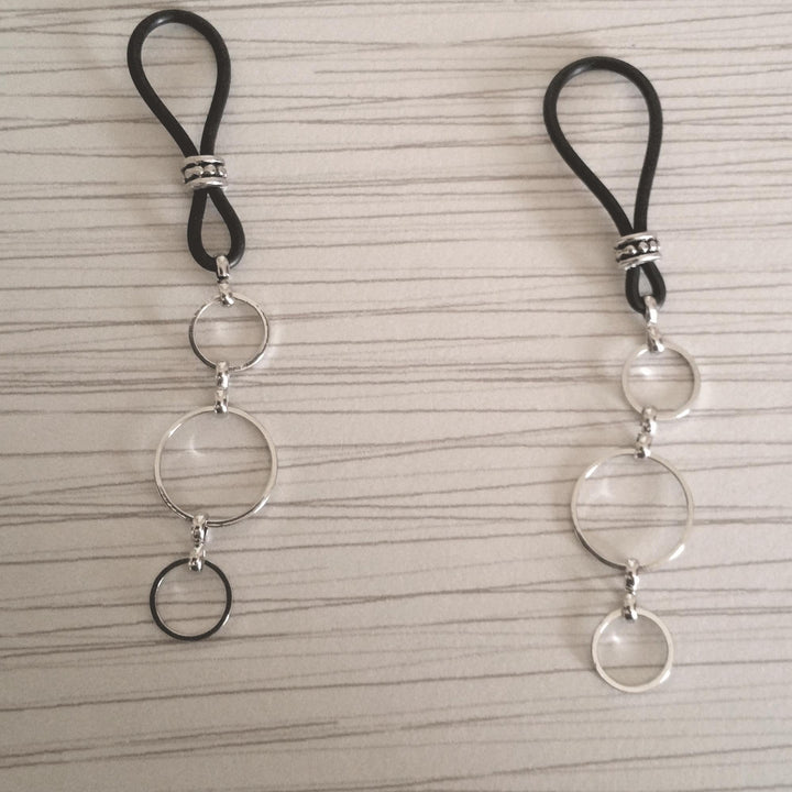 Cascading Rings Nipple Nooses | Gear For The Bold