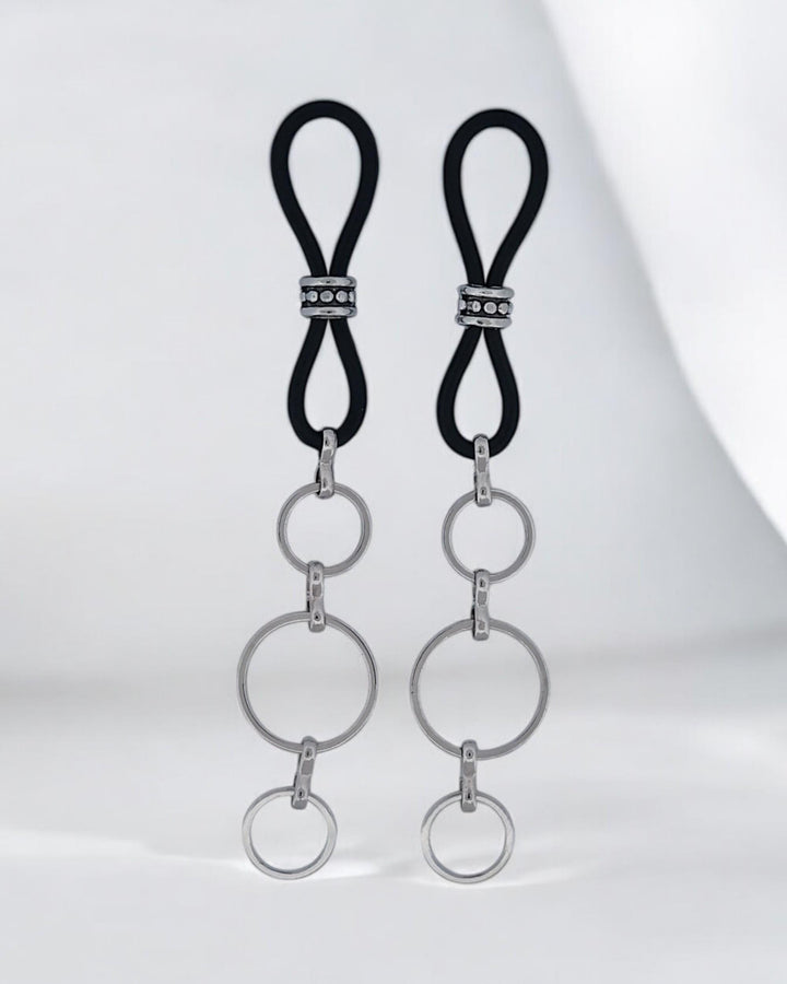 Cascading Rings Nipple Nooses | Gear For The Bold