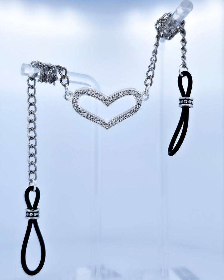 Chain Heart Connection Nipple Nooses | Gear For The Bold