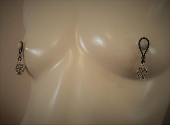 Ferris Wheel Nipple Nooses - Adjustable Loop / Non Piercing Nipple Ring Jewelry - Gear For The Bold