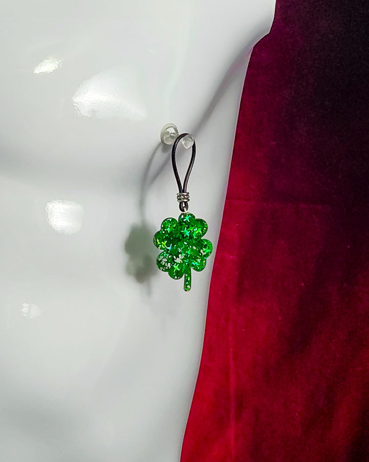 Four - Leaf Clover Sparkle - St. Patricks Day | Gear For The Bold