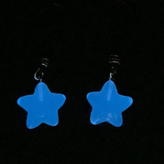 Glow - In - The - Dark Purple Stars Nipple Nooses | Gear For The Bold