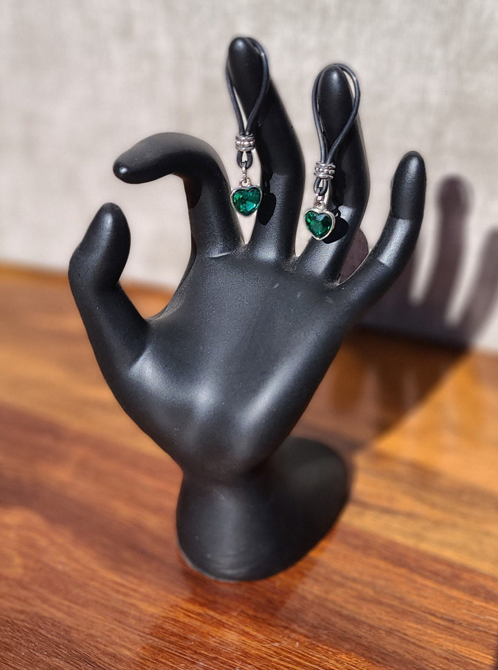 Green with Envy Heart Nipple Nooses | Gear For The Bold