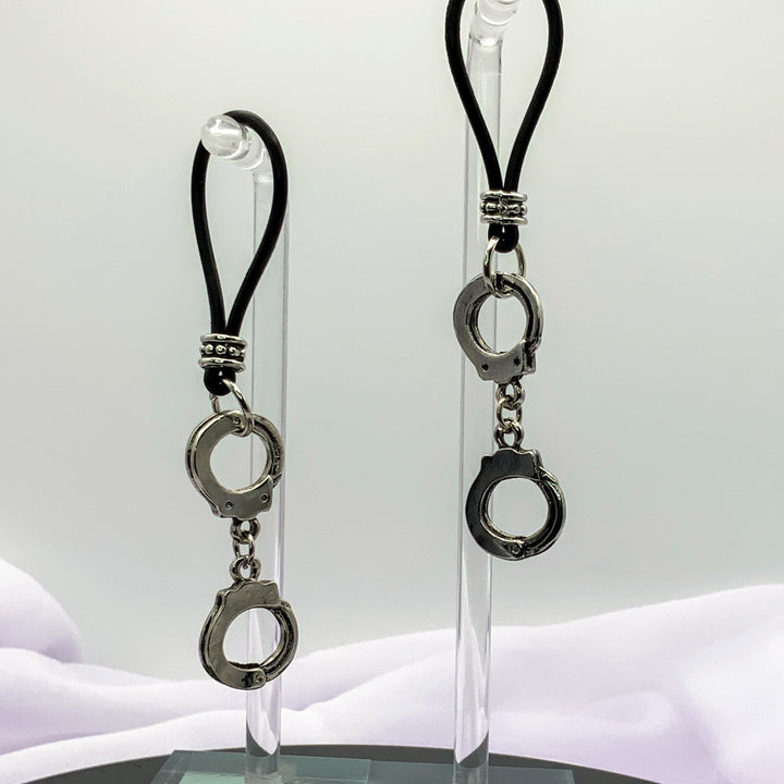 Handcuff Dangle Nipple Nooses | Gear For The Bold