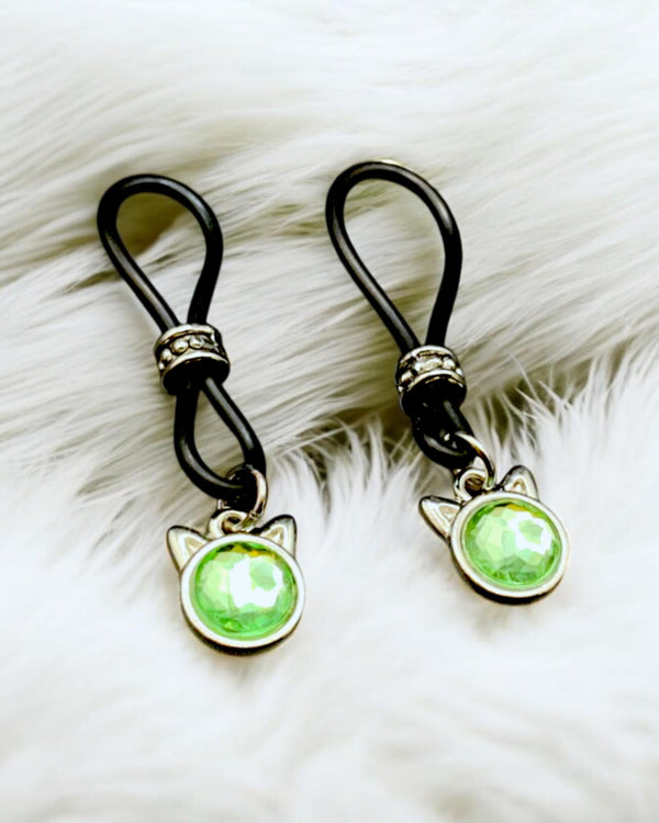 Hey Kitty Light Green Nipple Nooses | Gear For The Bold