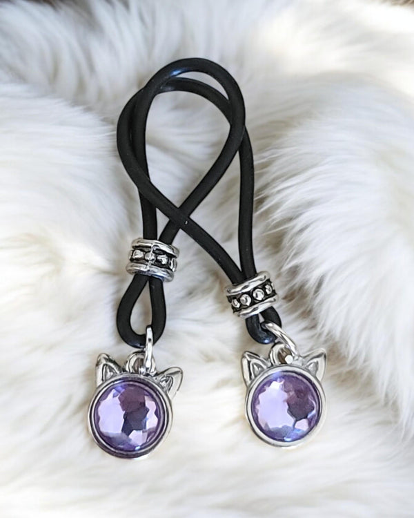 Hey Kitty Violet Nipple Nooses | Gear For The Bold