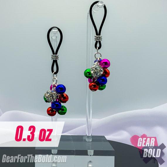 Holiday Colorful Baubles Nipple Nooses | Gear For The Bold