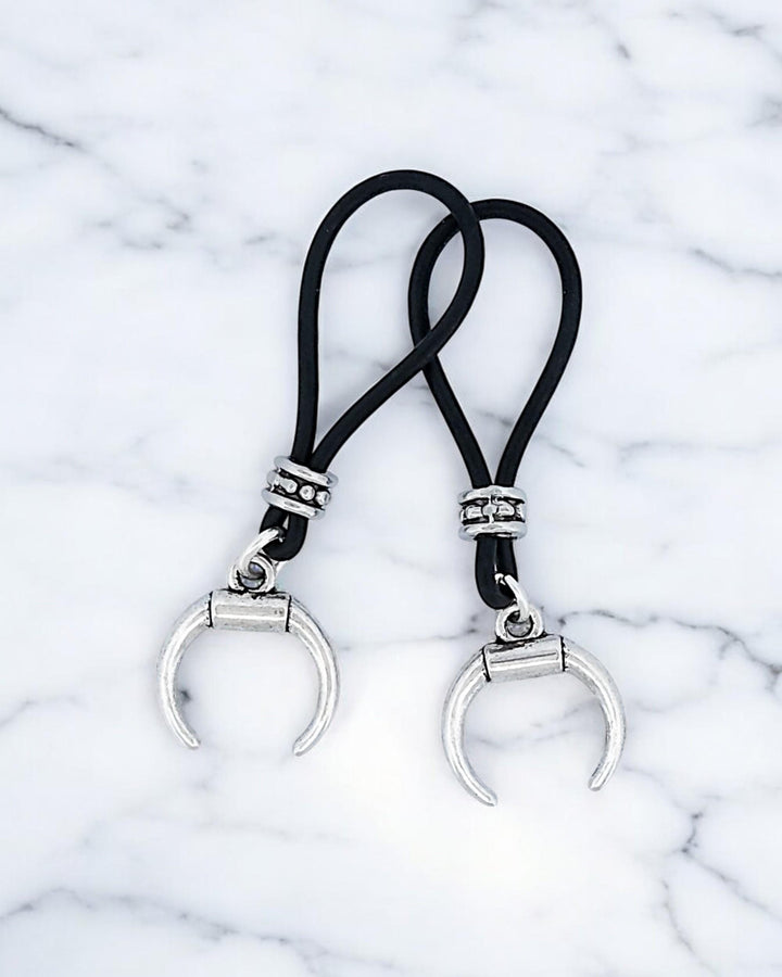 Horn Lunar Pendant Metallic | Gear For The Bold