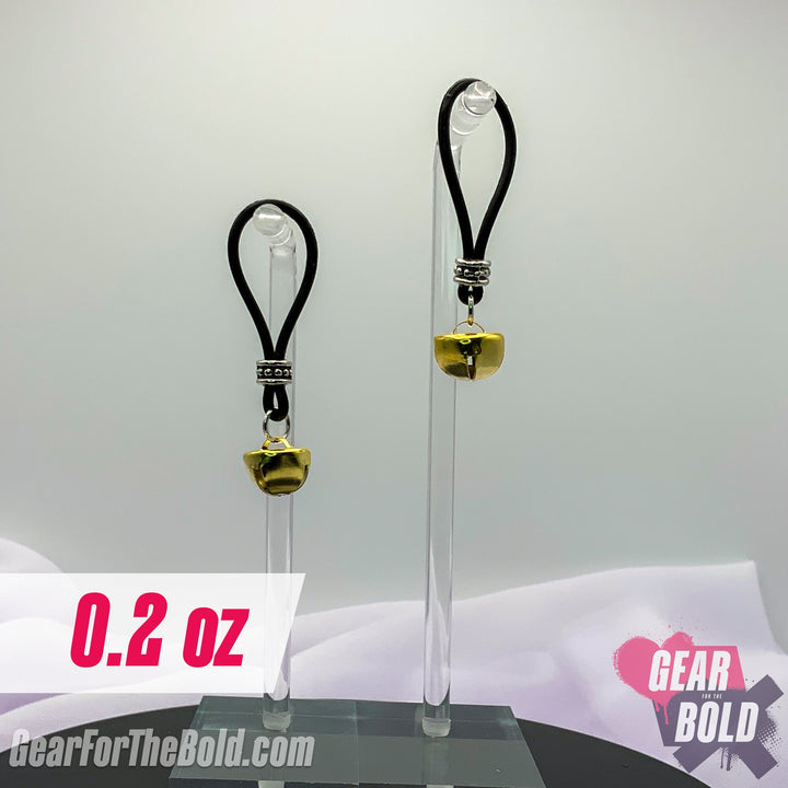 Golden Christmas Bells Nipple Nooses - GearfortheBold - Holidays