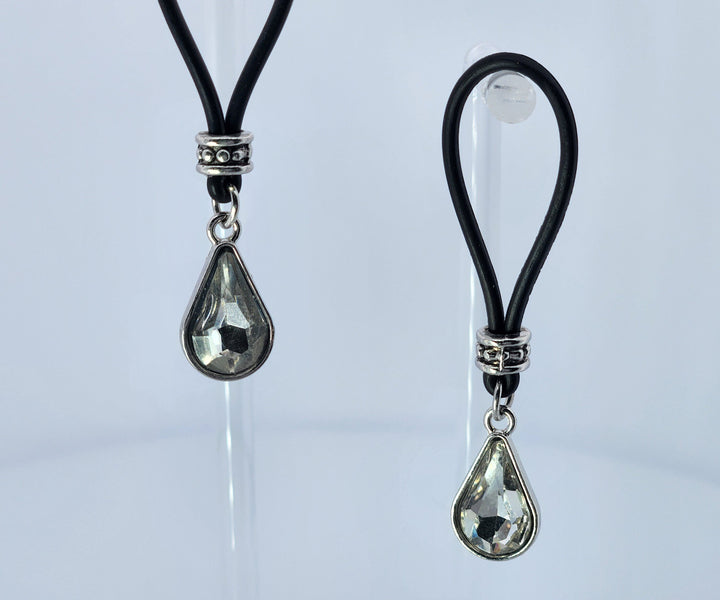 Glitz and Glam Diamond Colored Nipple Nooses - GearfortheBold - Sparkling Stones