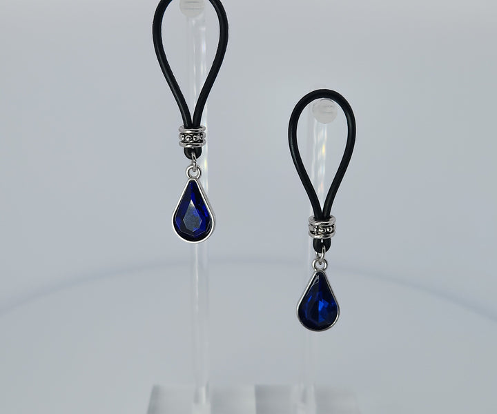 Royal Blue Tear Drop Nipple Nooses | Gear For The Bold