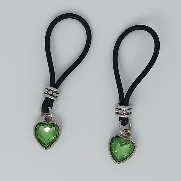 Green Light Heart Nipple Nooses - Valentines Day Lover Perfect Gift - GearfortheBold - Valentines Day