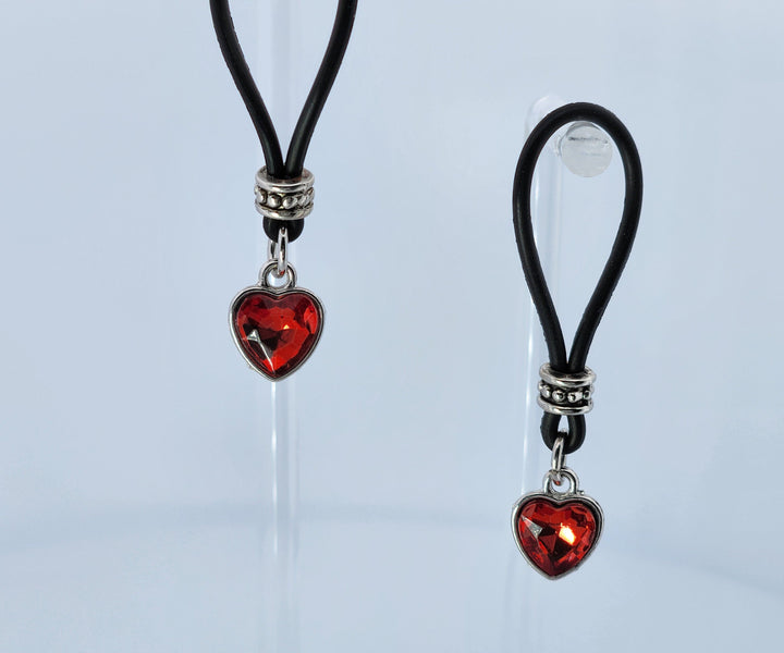 Red Hot Heart Nipple Nooses - Valentines Day Lover Perfect Gift - GearfortheBold - Valentines Day