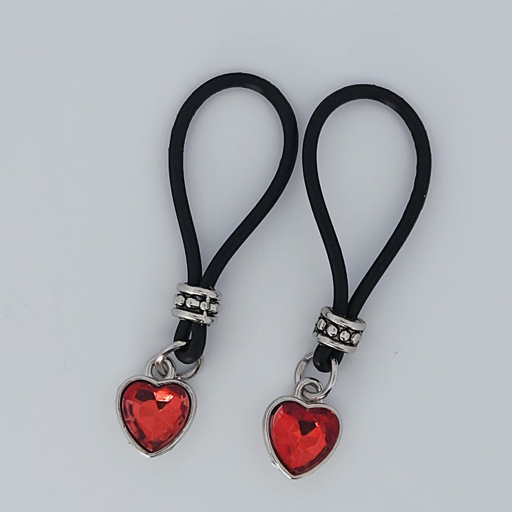 Red Hot Heart Nipple Nooses - Valentines Day Lover Perfect Gift - GearfortheBold - Valentines Day