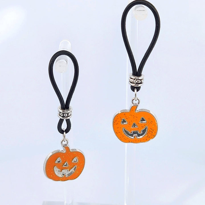 Pumpkin Dazzle Halloween Nipple Nooses | Gear For The Bold