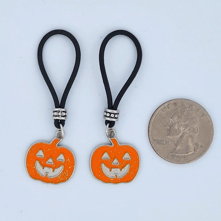 Pumpkin Dazzle Halloween Nipple Nooses | Gear For The Bold