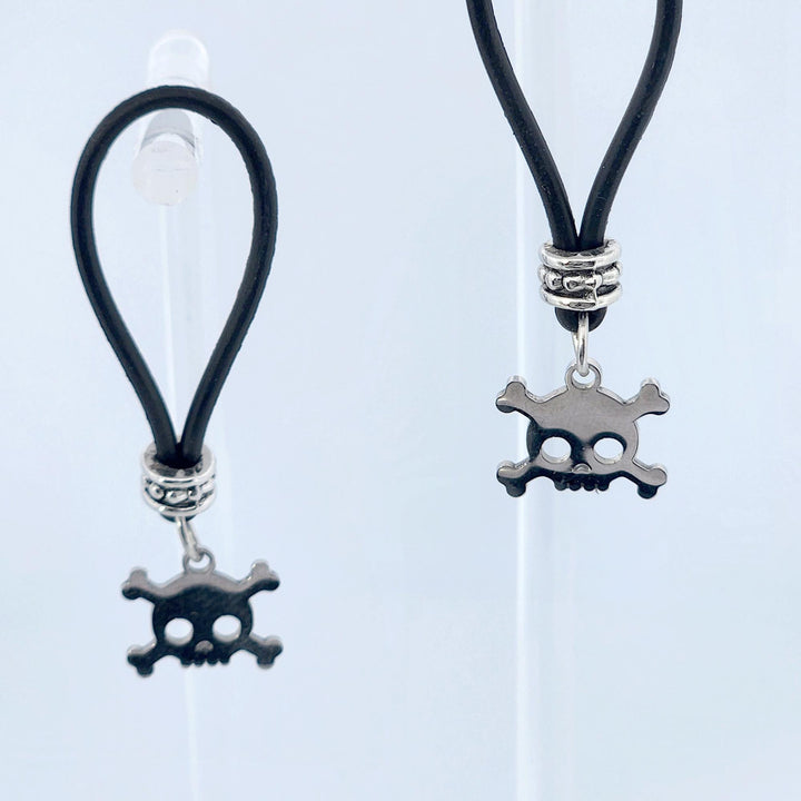 Warning: Poison - Skull & Bones Nipple Nooses | Gear For The Bold