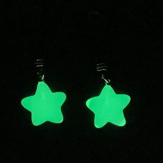 Glow - In - The - Dark White Stars Nipple Nooses | Gear For The Bold