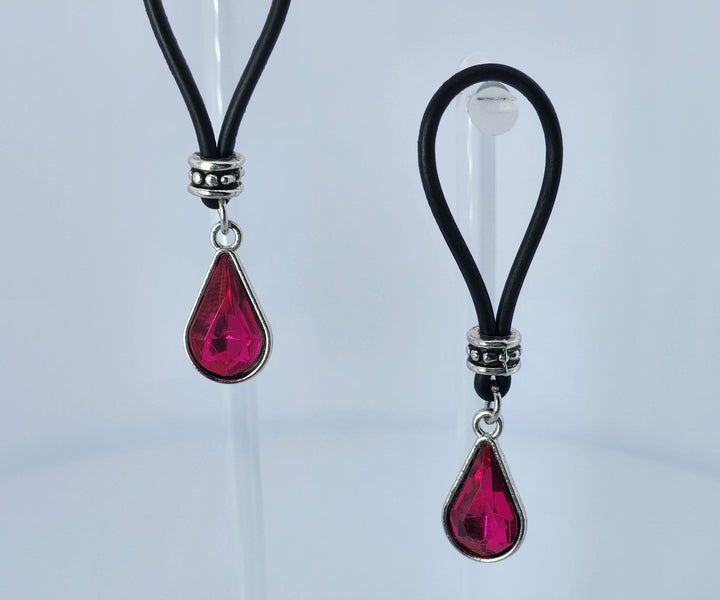 Magenta Tear Drop Nipple Nooses | Gear For The Bold