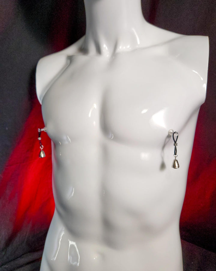 Need More Cowbells! Nipple Nooses - Adjustable Loop / Non Piercing Nipple Ring Jewelry - Gear For The Bold