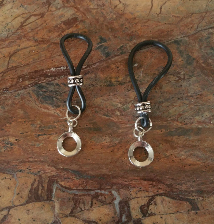 O Wow! Nipple Nooses - Adjustable Loop / Non Piercing Nipple Ring Jewelry - Gear For The Bold