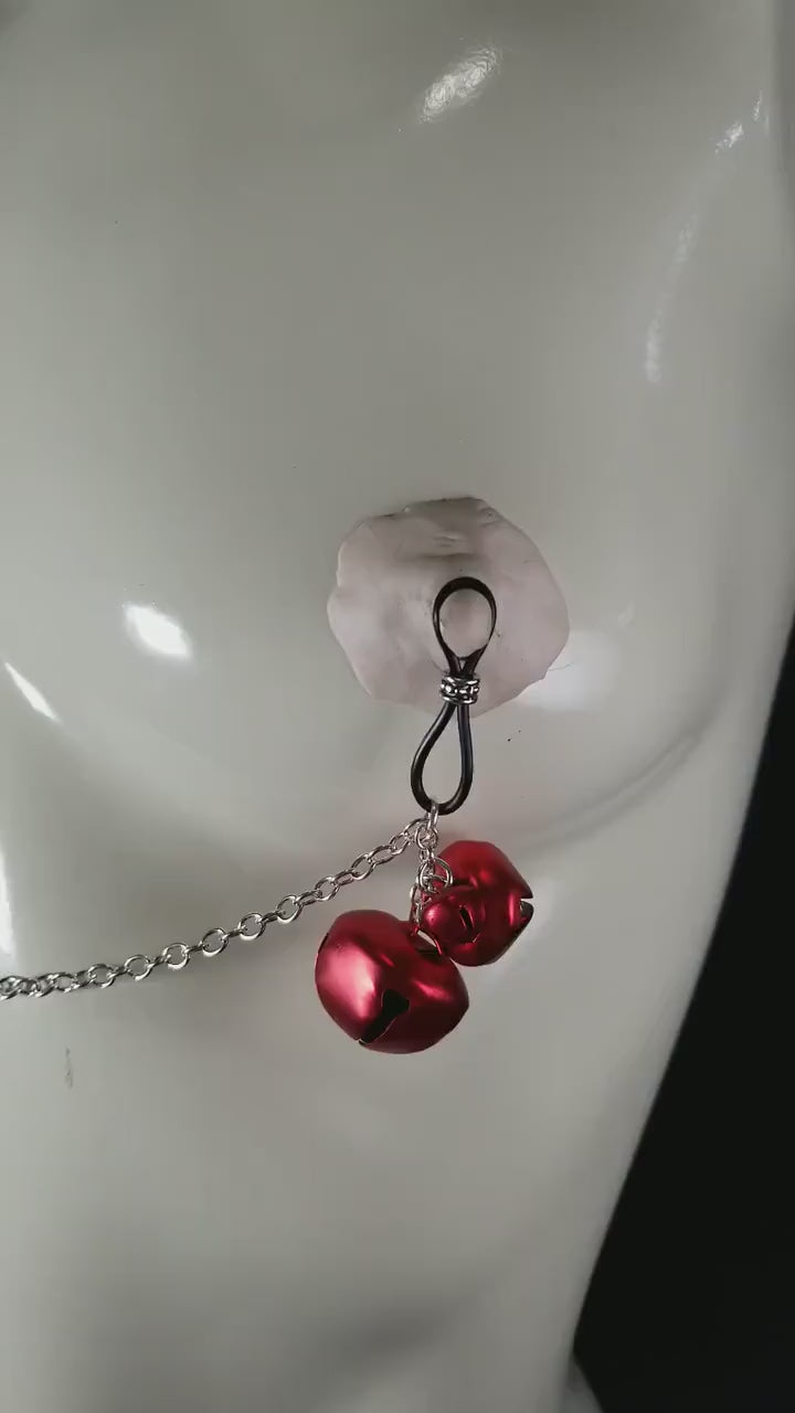 Cherry Blitz Chained Nipple Nooses
