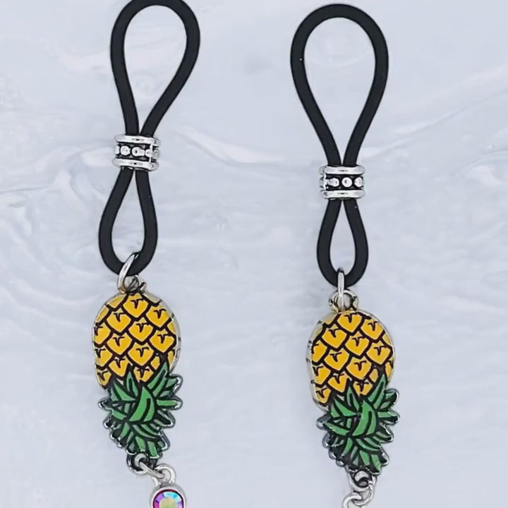 Pineapple Swinger Nipple Nooses -  Gear For The Bold.