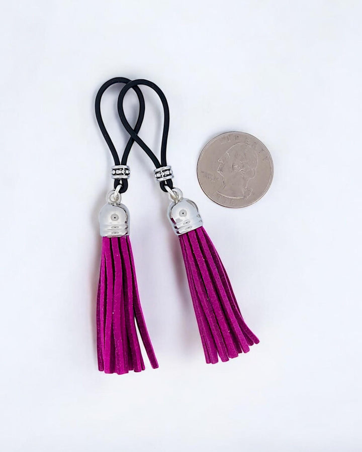 Red Wine Leather Flogger Tassel | Gear For The Bold