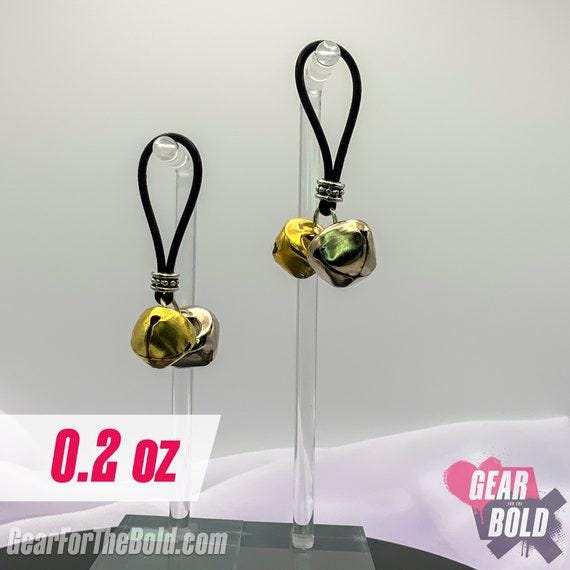 Silver + Gold Christmas Bells Nipple Noses | Gear For The Bold