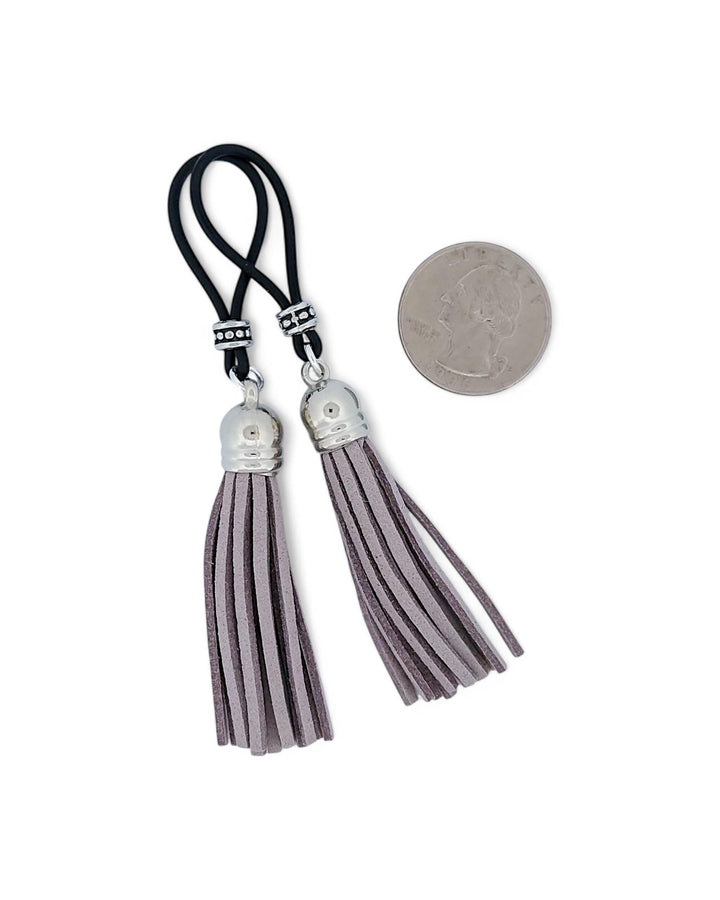 Silver Leather Flogger Tassel | Gear For The Bold