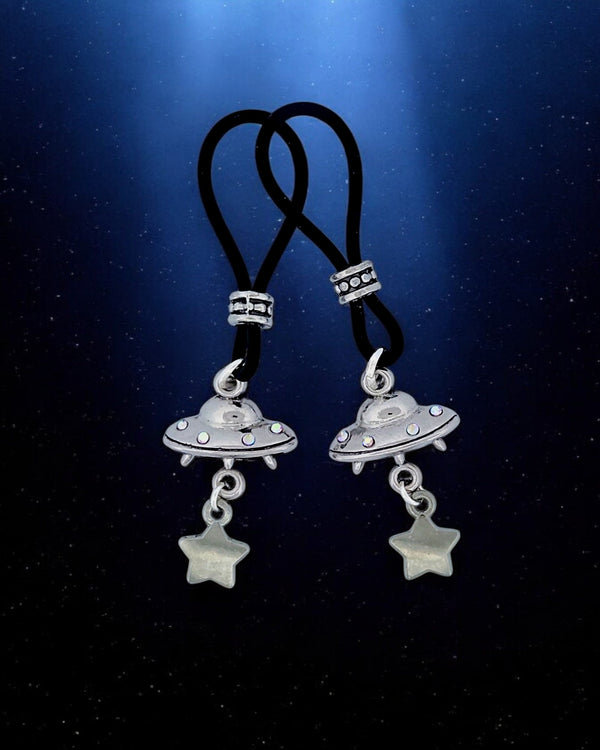 UFO Sparkle UAP Nipple Nooses | Gear For The Bold