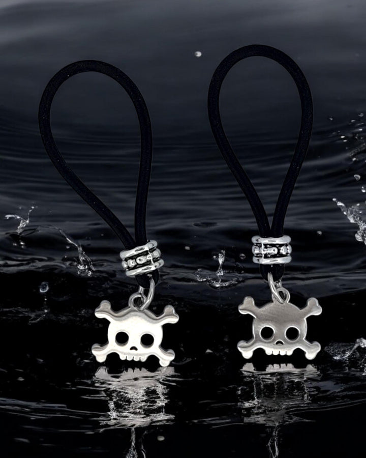 Warning: Poison - Skull & Bones Nipple Nooses | Gear For The Bold