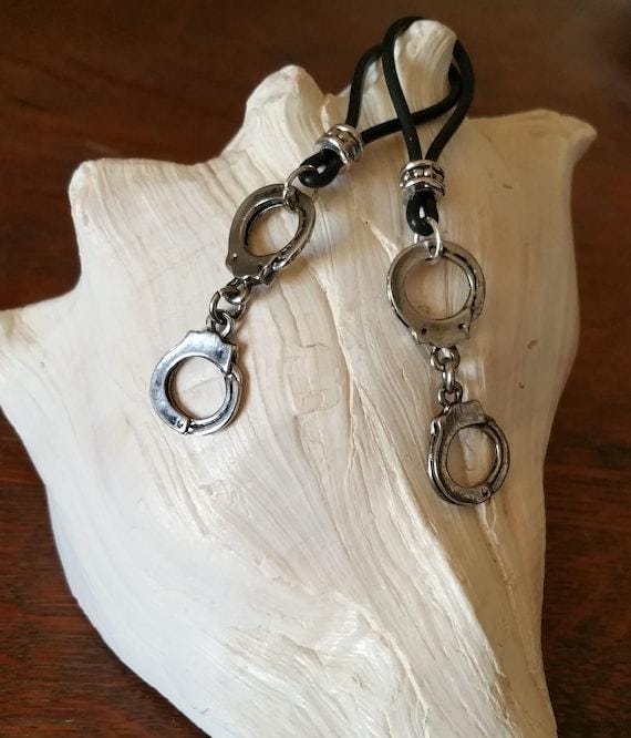 You're My Prisoner Nipple Nooses - Adjustable Loop / Non Piercing Nipple Ring Jewelry - Gear For The Bold