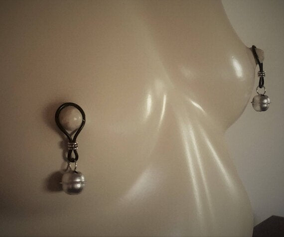 Satin Tinkling Bell Nipple Nooses - Gear For The Bold